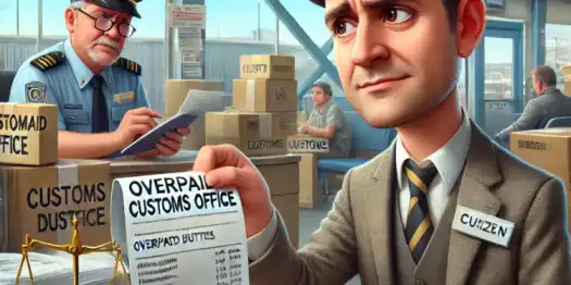 Artıq ödənmiş gömrük rüsumu