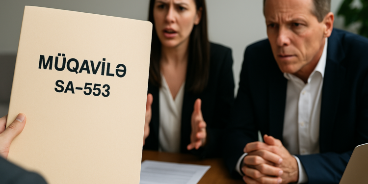 Kommersiya mübahisəsində nümayəndəliyin cavabdeh kimi iştirakı